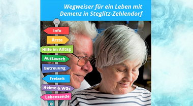 Titelblatt Wegweiser für ein Leben mit Demenz in Steglitz-Zehlendorf