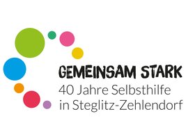Logo 40 Jahre Selbsthilfe in Steglitz-Zehlendorf