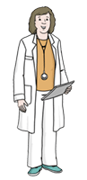 Illustration Ärztin