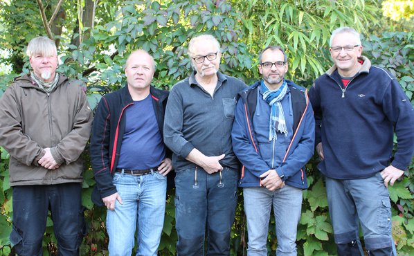 Das Haustechnik-Team des Mittelhof e.V.