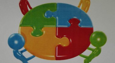 puzzelnde Figuren